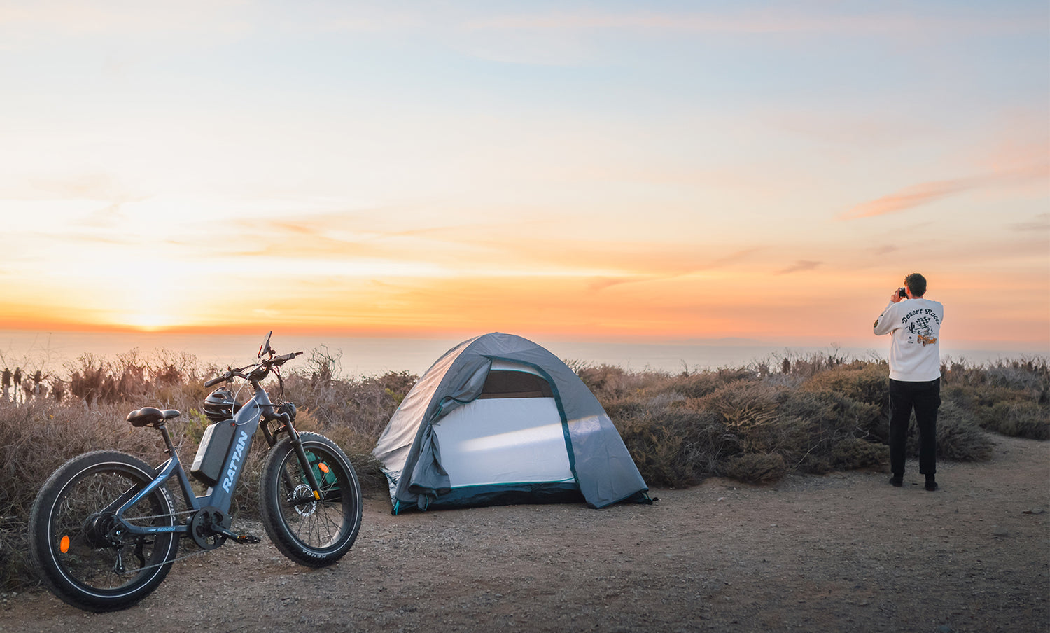 Capturing Inspiration: An Ebike Camping Journey for a Photographer's Muse