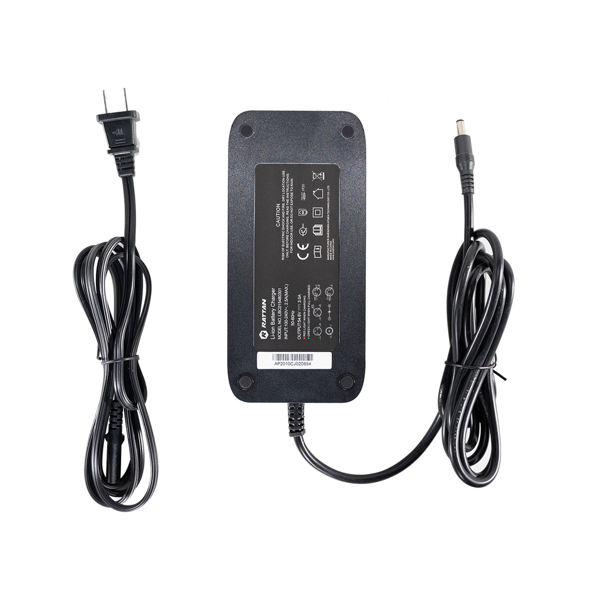 Rattan Battery Charger 48V 3A (With DC connector)